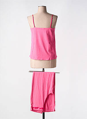 Pyjama tissage jersey rose ARTHUR femme