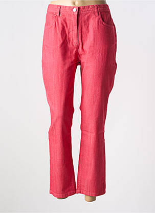 Pantalon slim stretch taille normale rose DAMART femme
