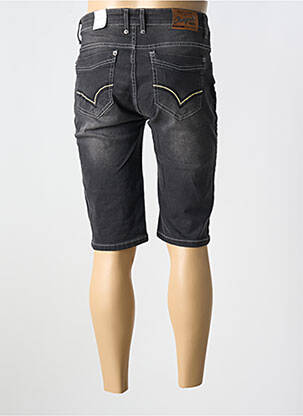 Bermuda stretch taille normale noir CHEVIGNON homme
