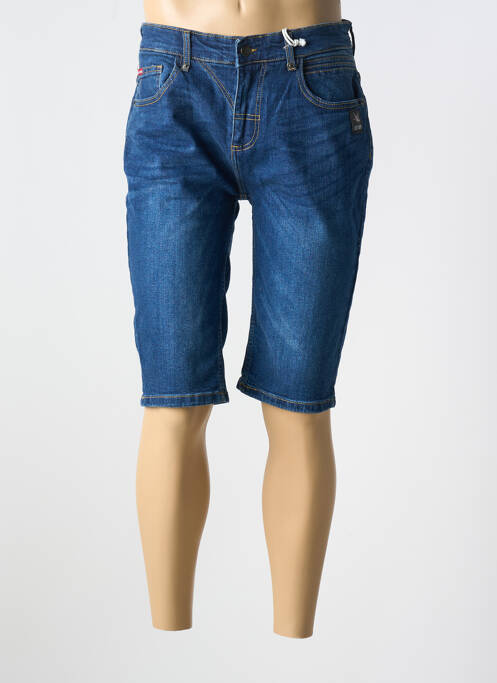 Bermuda bleu CHEVIGNON pour homme