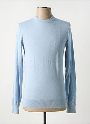 Pull col v manches longues bleu CELIO homme