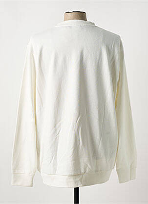 Sweat-shirt broderie manches longues beige CELIO homme