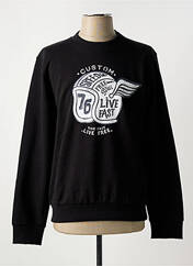 Sweat-shirt noir CELIO pour homme seconde vue