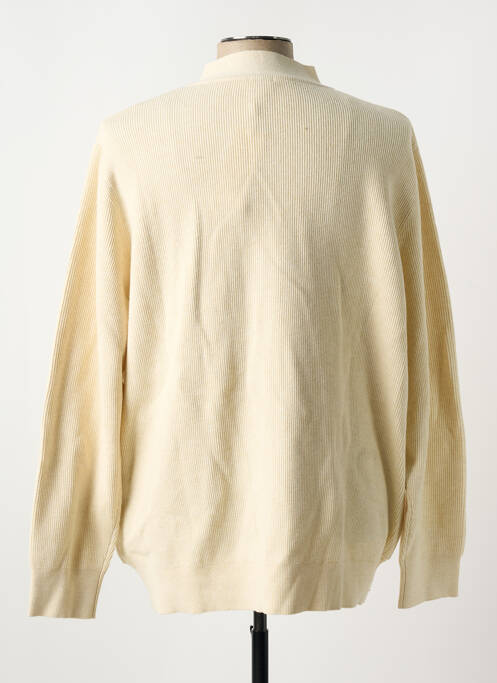 Gilet manches longues beige CELIO pour homme