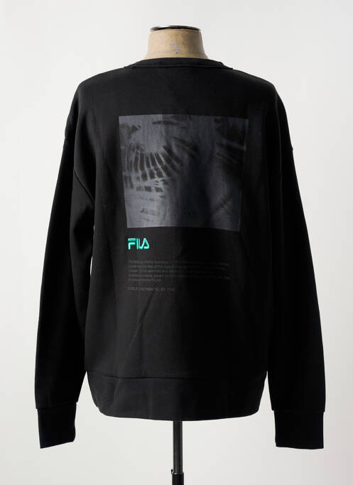 Sweat-shirt noir FILA pour homme