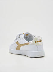 Baskets blanc DIADORA pour fille seconde vue