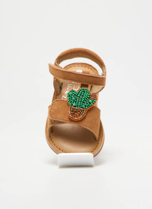 Sandales/Nu pieds marron MOD8 pour fille