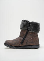 Bottines/Boots marron MOD8 pour fille seconde vue