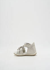 Sandales/Nu pieds argent NOËL pour fille seconde vue
