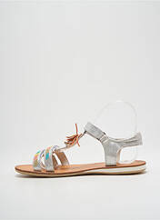 Sandales/Nu pieds argent NOËL pour fille seconde vue