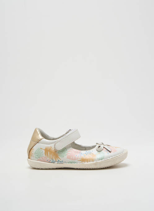 Ballerines blanc NOËL pour fille