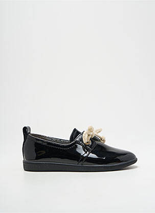 Slip ons fermeture lacets bout rond noir ARMISTICE fille