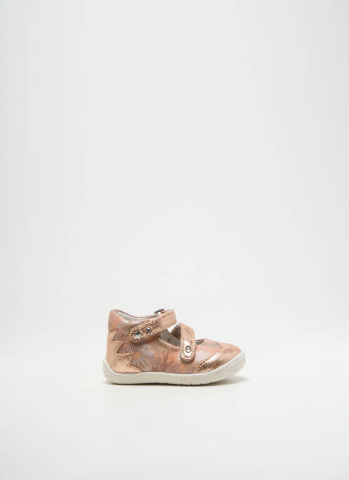 Ballerines orange NOËL pour fille