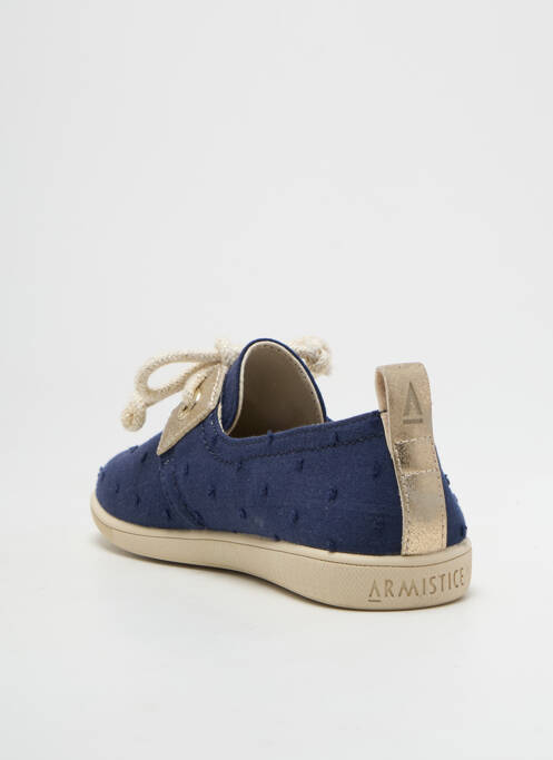 Slip ons bleu ARMISTICE pour fille