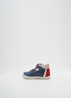 Sandales/nu pieds matière lisse bout rond bleu BELLAMY garçon