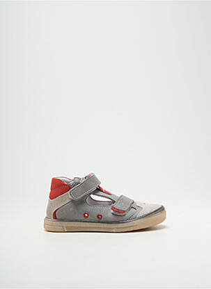 Sandales/nu pieds semelle amovible bout rond gris BELLAMY garcon