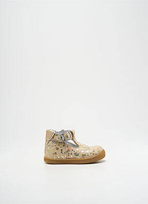 Bottillons fermeture boucle(s) bout rond beige BELLAMY fille