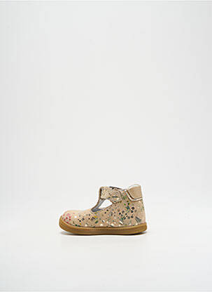 Bottillons fermeture boucle(s) bout rond beige BELLAMY fille