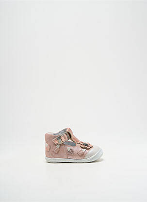 Bottillons fermeture boucle(s) bout rond rose BELLAMY fille