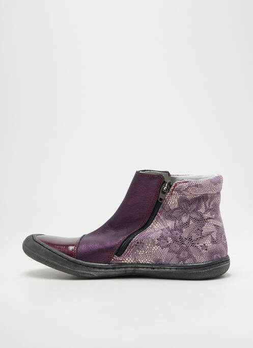 Bottines/Boots violet BELLAMY pour fille