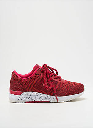 Baskets fermeture lacets rose KICKERS fille