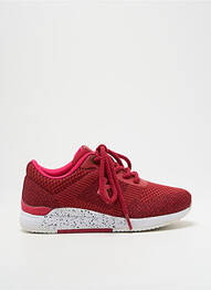 Baskets fermeture lacets rose KICKERS fille