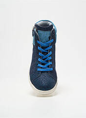 Baskets bleu KICKERS pour fille seconde vue