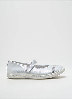 Ballerines impression bout rond argent BELLAMY fille