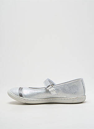 Ballerines impression bout rond argent BELLAMY fille