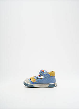 Sandales/nu pieds matière lisse bout rond bleu BELLAMY garçon