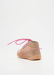 Bottillons beige KICKERS pour fille seconde vue