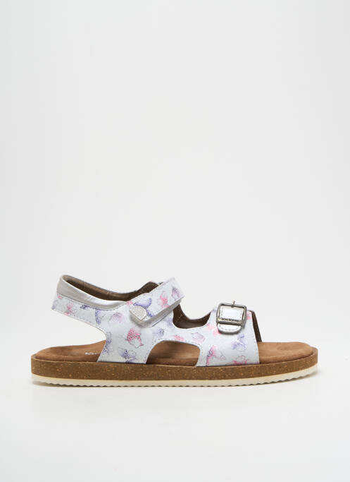 Sandales/Nu pieds blanc KICKERS pour fille