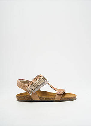 Sandales/nu pieds type de semelle anatomique bout ouvert beige KICKERS fille