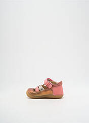 Sandales/Nu pieds rose KICKERS pour fille seconde vue