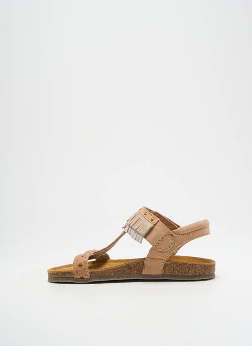 Sandales/nu pieds type de semelle anatomique bout ouvert beige KICKERS fille