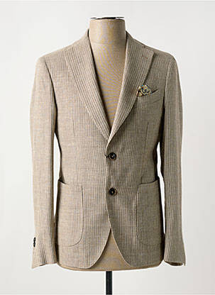 Blazer poches beige LEBOLE homme