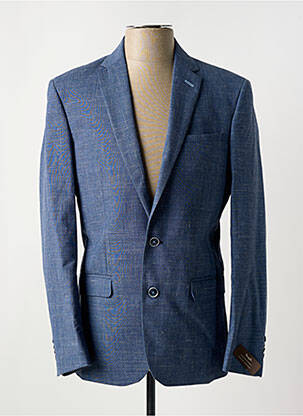 Blazer coupe cintrée bleu MONSIEUR HECTOR homme