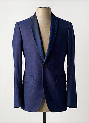 Blazer coupe cintrée bleu GLAMOUR homme