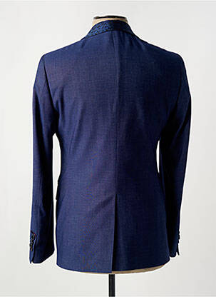 Blazer coupe cintrée bleu GLAMOUR homme