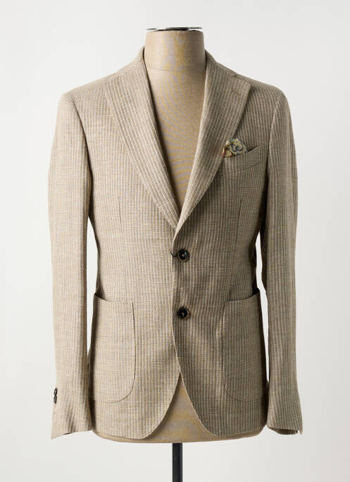 Blazer manches longues beige LEBOLE homme