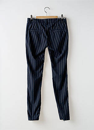 Pantalon chino taille normale taille normale bleu REIKO femme