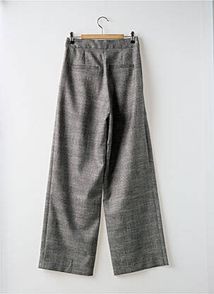 Pantalon large taille à pinces taille normale argent SUNCOO femme