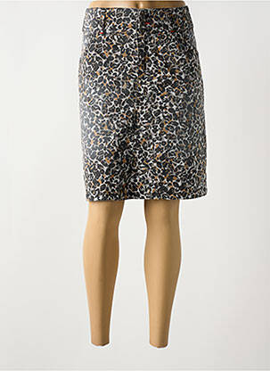 Jupe mi-longue coupe droite noir STREET ONE femme