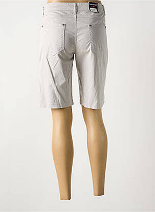 Bermuda taille basse taille basse gris ANNA MONTANA femme