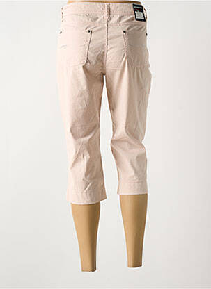 Corsaire tissage popeline taille normale rose ANNA MONTANA femme