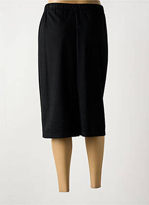 Jupe mi-longue stretch noir FRANCOISE DE FRANCE femme