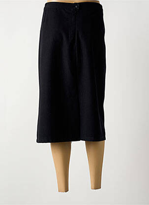 Jupe mi-longue coupe droite noir ATLANTA femme