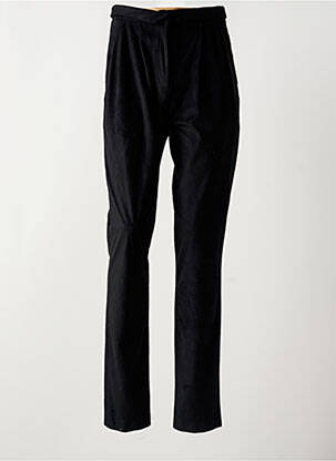 Pantalon slim stretch taille haute noir SYLVIA RIELLE femme