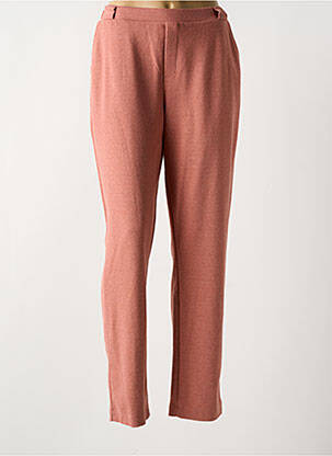 Pantalon chino taille normale taille normale rose YERSE femme