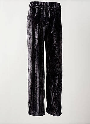Pantalon droit stretch taille haute gris RUE MAZARINE femme